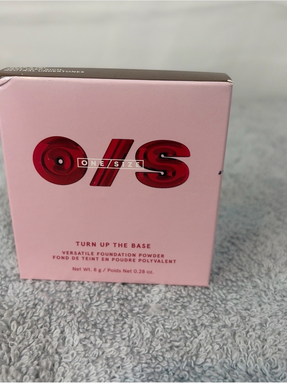 ONE/SIZE Turn Up The Base Foundation Powder Deep 6 (N) very deep rich undertones